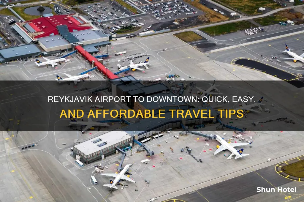 how to get from reykjavic airport to downtown