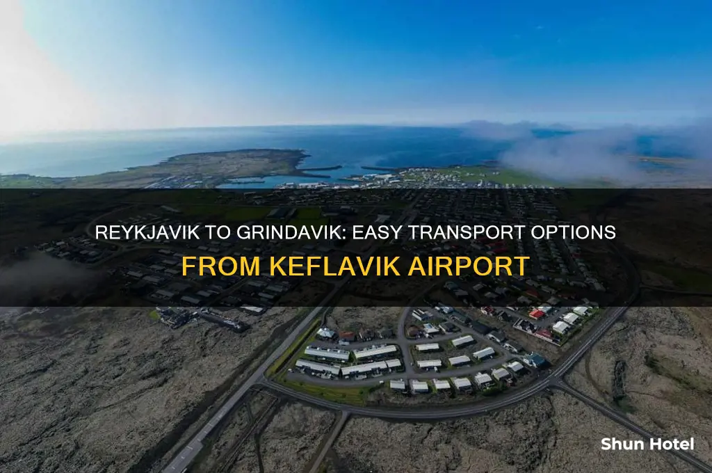 how to get from reykjavik airport to grindavik