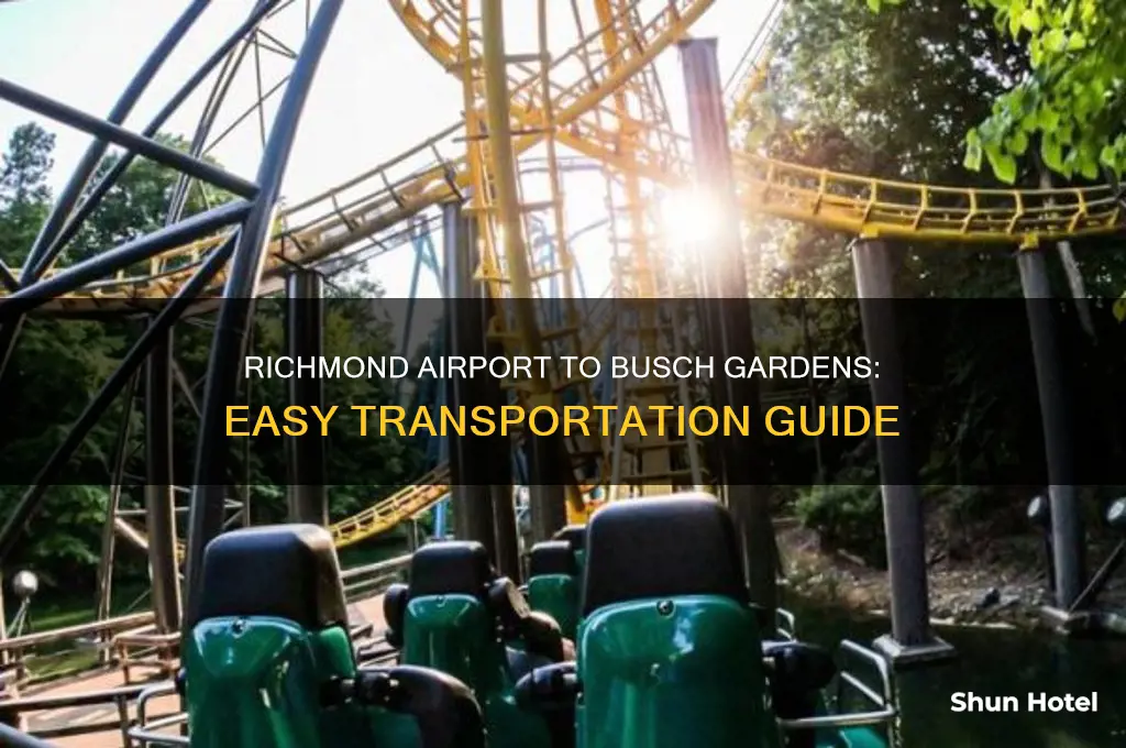 how to get from richmond airport to busch gardens
