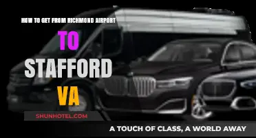 Richmond Airport to Stafford VA: Quickest Routes & Transportation Options
