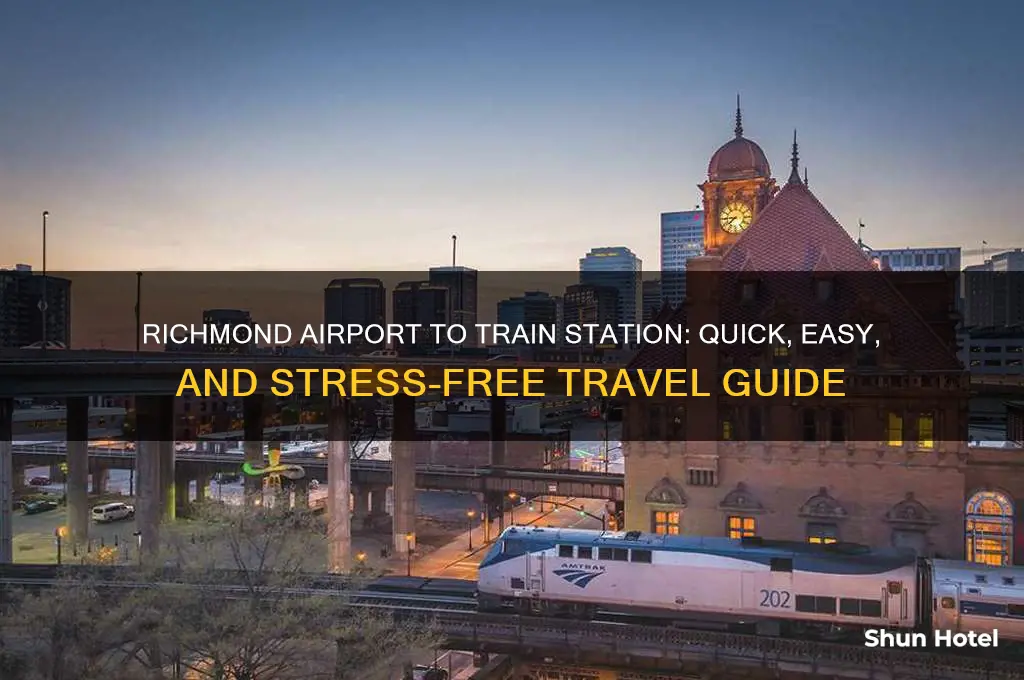 how to get from richmond airport to train station