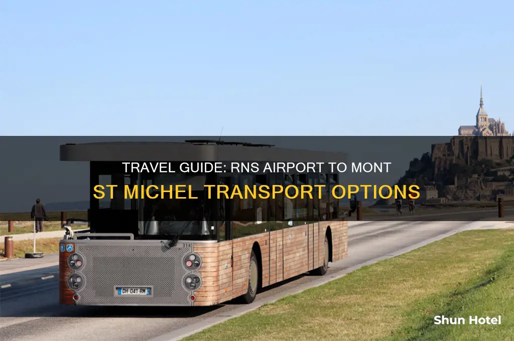 how to get from rns airport to mont st michel