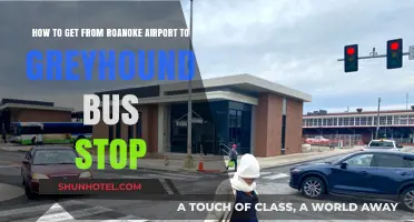 Travel Guide: Roanoke Airport to Greyhound Bus Stop Route
