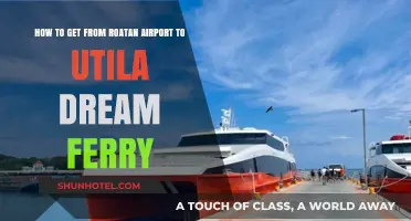 Roatan Airport to Utila Dream Ferry: Easy Transportation Guide