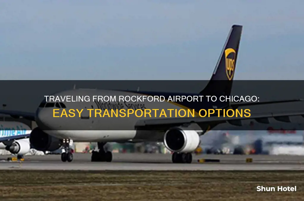 how to get from rockford airport to chicago