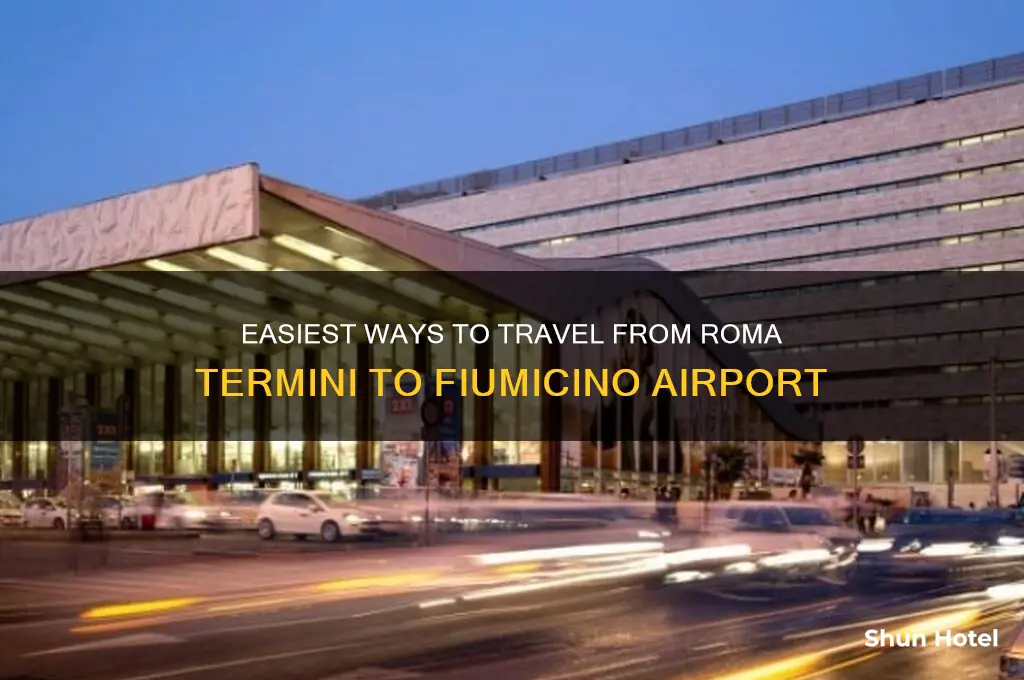 how to get from roma termini to airport