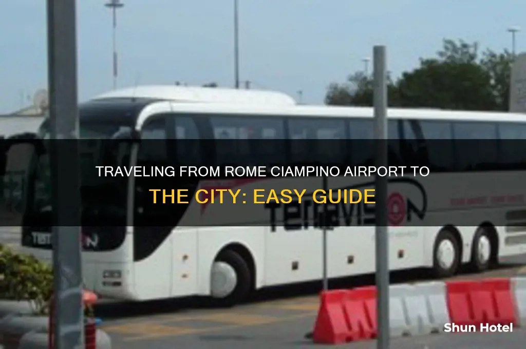 how to get from rome airport ciampino to city