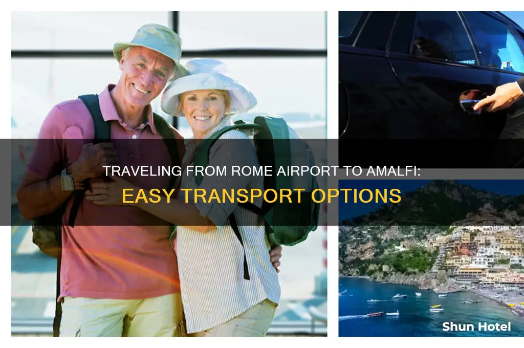 how to get from rome airport to amalfi