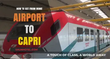 Traveling from Rome Airport to Capri: Easy Transport Options Guide