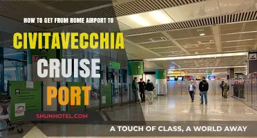 Easy Rome Airport to Civitavecchia Cruise Port Transfer Guide