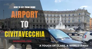 Traveling from Rome Airport to Civitavecchia: Easy Transport Options