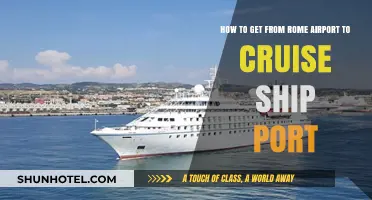 Rome Airport to Cruise Port: Easy Transportation Guide for Travelers