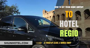 Easy Rome Airport to Hotel Regio Transfer Guide: Tips & Options