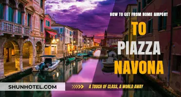 Traveling from Rome Airport to Piazza Navona: Easy Transport Options