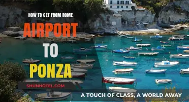 Travel Guide: Rome Airport to Ponza Island Transportation Options