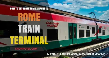 Easy Rome Airport to Train Terminal Transfer Guide: Tips & Routes