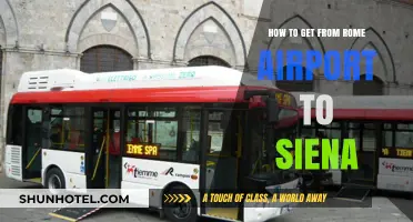 Traveling from Rome Airport to Siena: Easy Transport Options