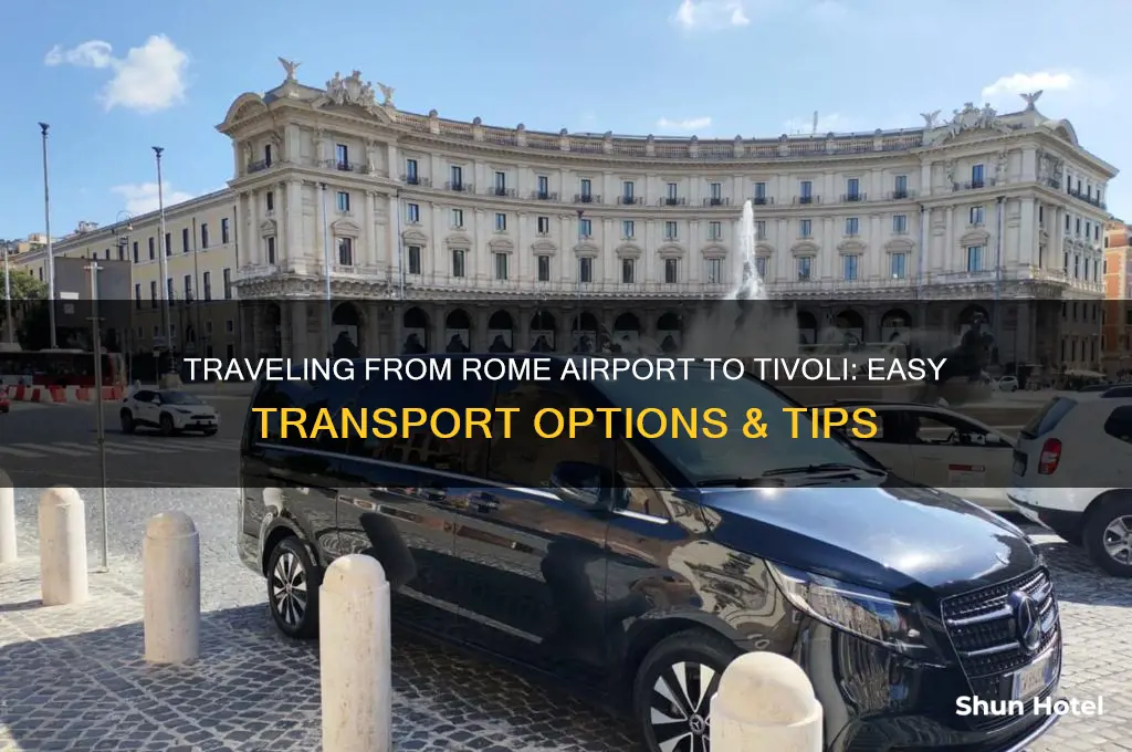how to get from rome airport to tivoli