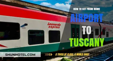 Traveling from Rome Airport to Tuscany: Easy Transport Options