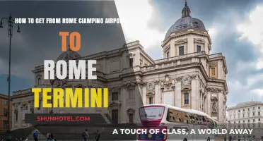 Efficient Travel: Rome Ciampino Airport to Termini Station Guide