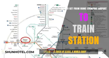 Easy Rome Ciampino Airport to Train Station Transfer Guide