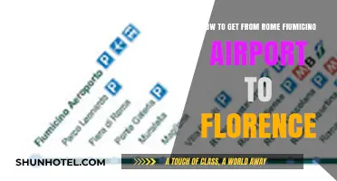 Traveling from Rome Fiumicino Airport to Florence: Easy Transport Options
