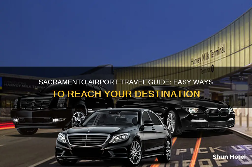 how to get from sacramento airport a to b