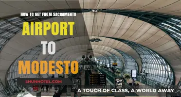 Sacramento Airport to Modesto: Easy Transportation Options & Travel Tips