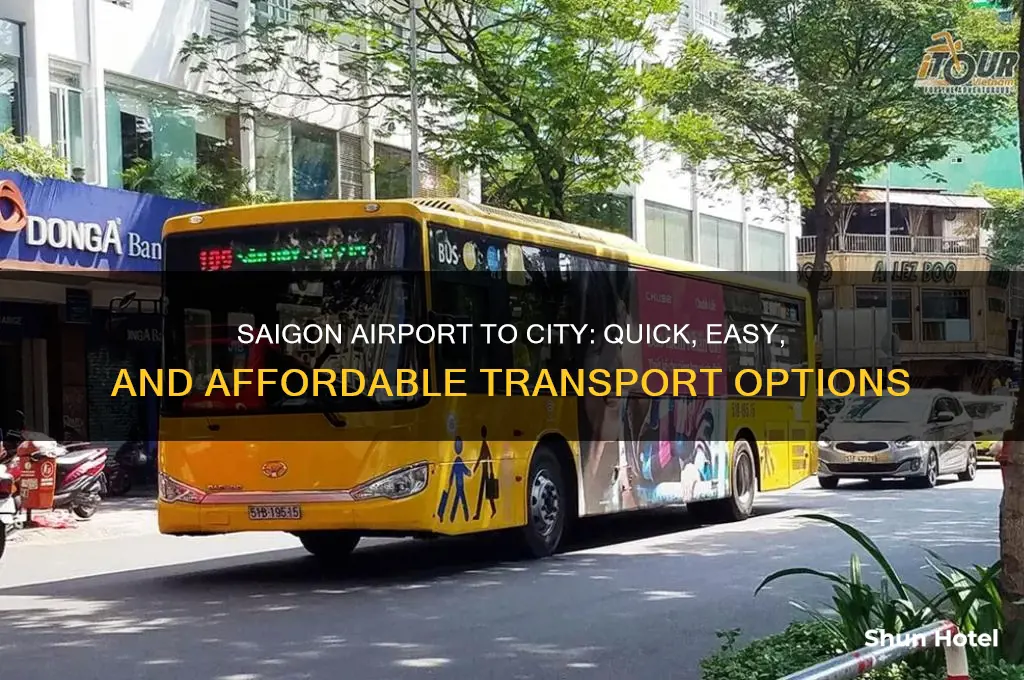 how to get from saigon airport to city