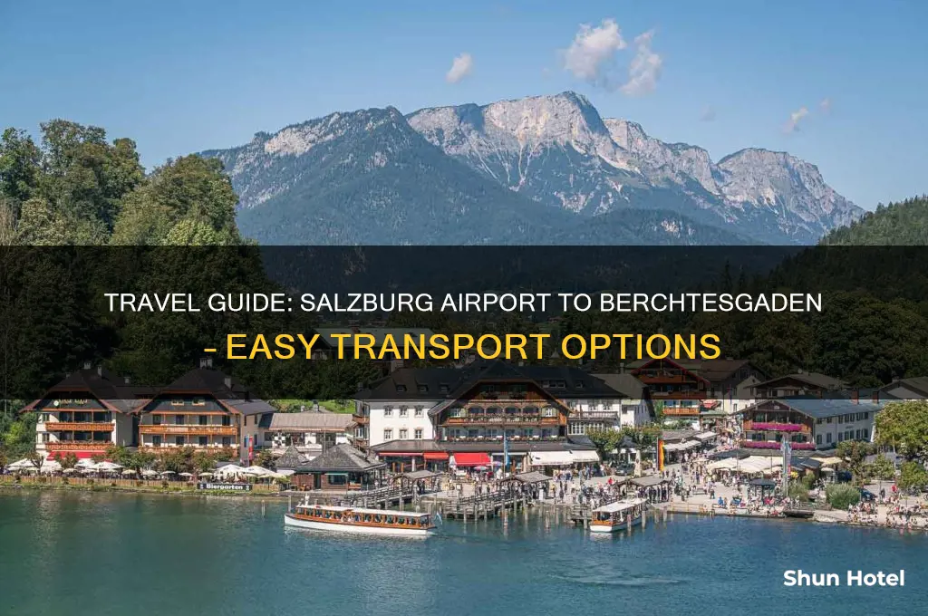 how to get from salzburg airport to berchtesgaden