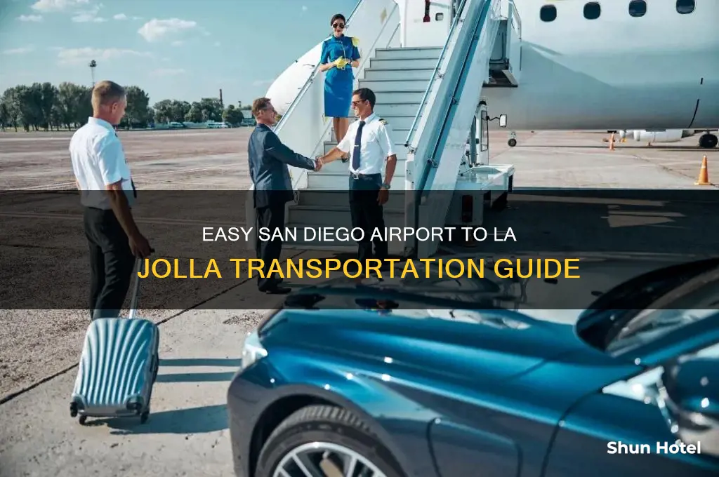 how to get from san diego airport to la jolla