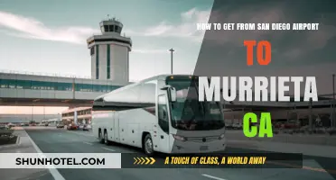 San Diego Airport to Murrieta: Easy Transportation Options & Tips