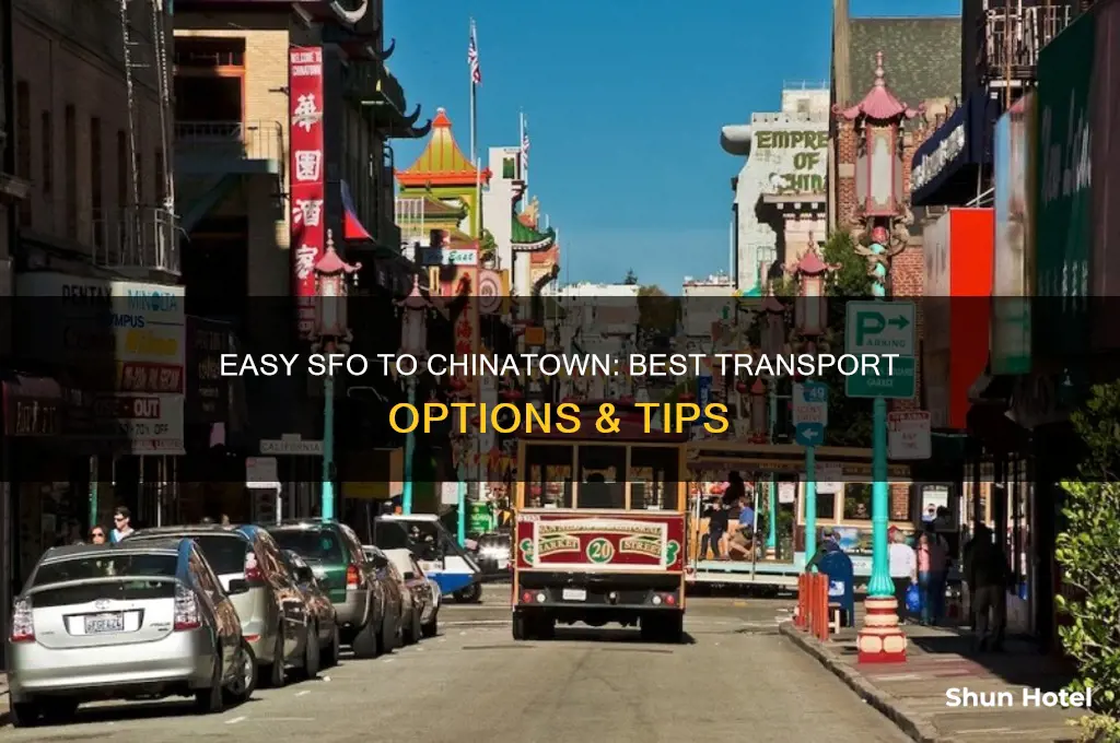 how to get from san francisco airport to chinatown