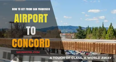 Easy Travel Guide: SFO to Concord Transportation Options