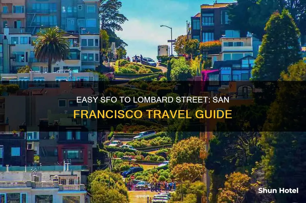 how to get from san francisco airport to lombard street