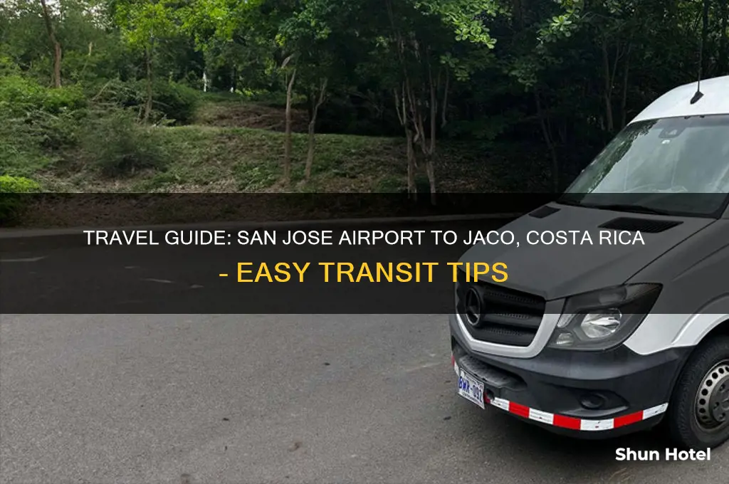 how to get from san jose airport to jaco