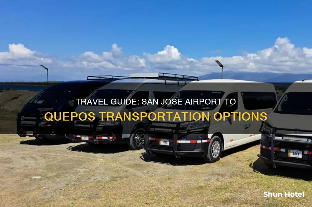 how to get from san jose airport to quepos