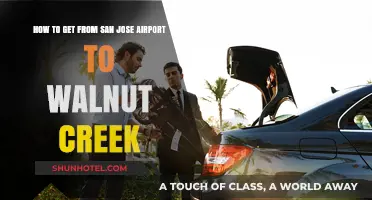 San Jose Airport to Walnut Creek: Easy Transportation Options