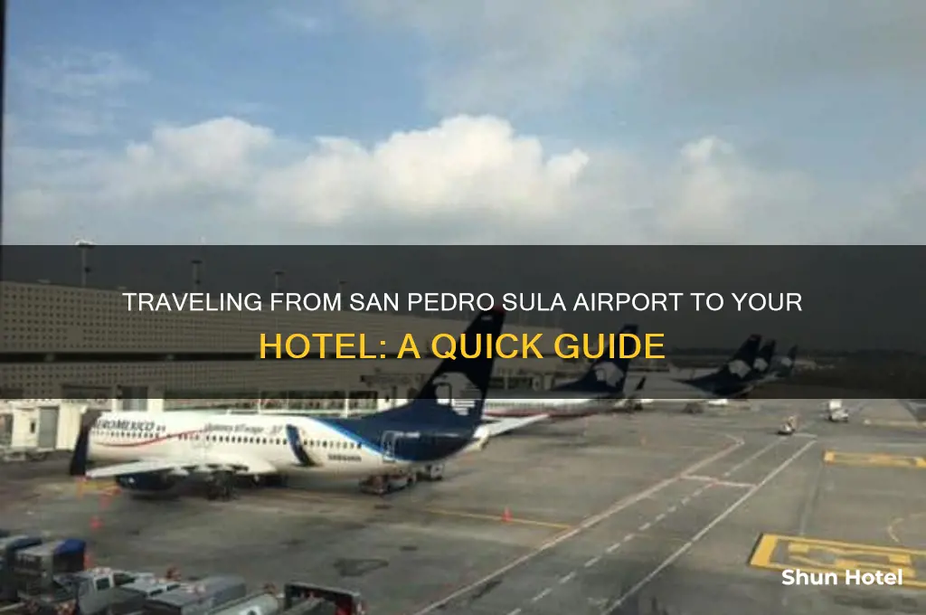 how to get from san pedro sula airport to hotel