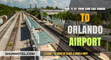 Easy Transit Guide: Sand Lake SunRail to Orlando Airport