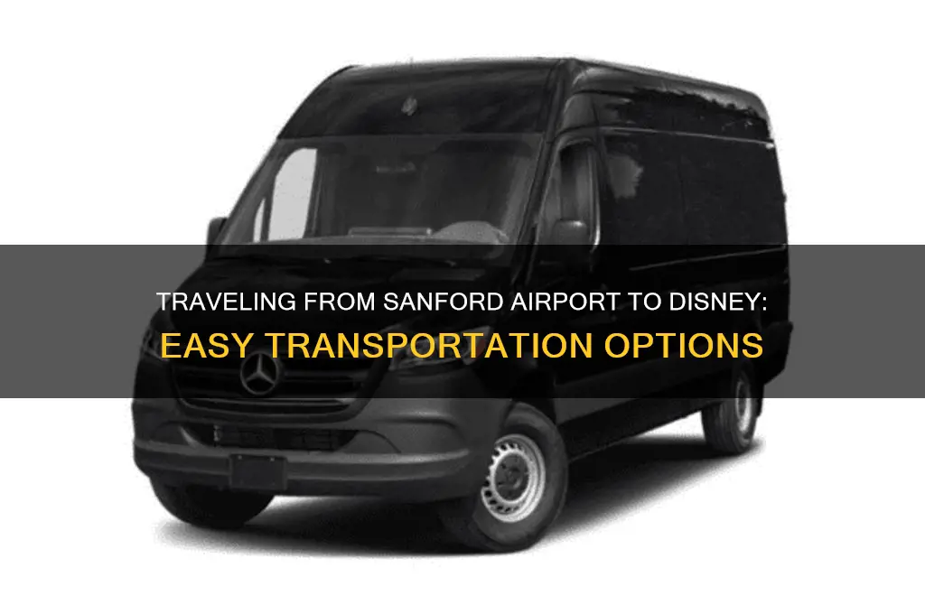 how to get from sanford airport to disney