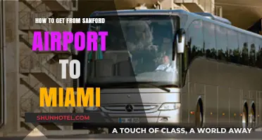 Traveling from Sanford Airport to Miami: Easy Transport Options