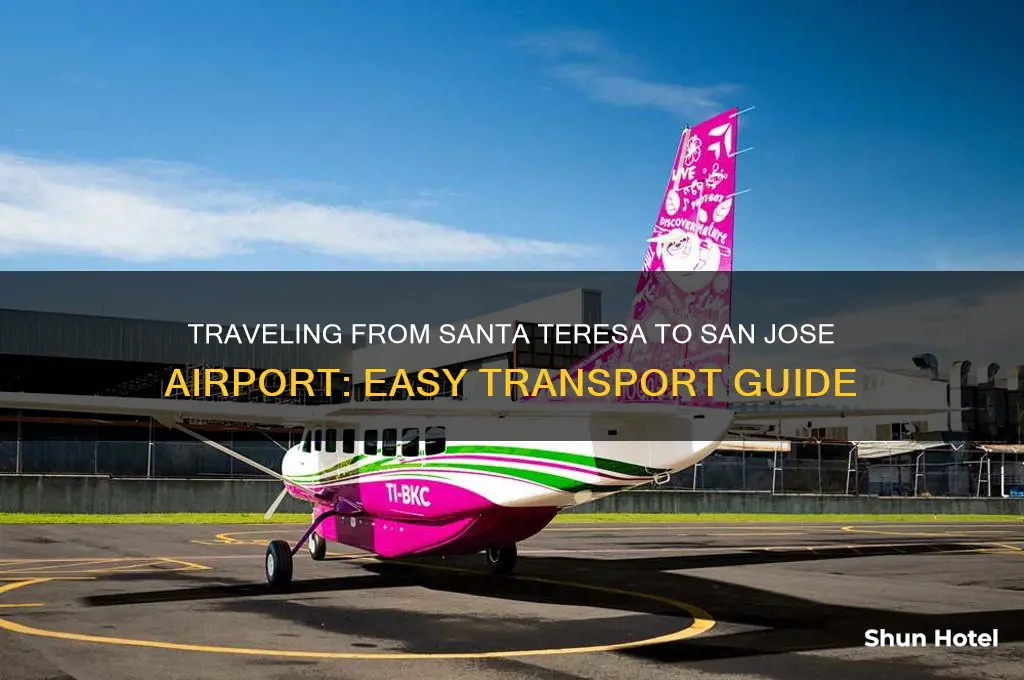 how to get from santa teresa to san jose airport