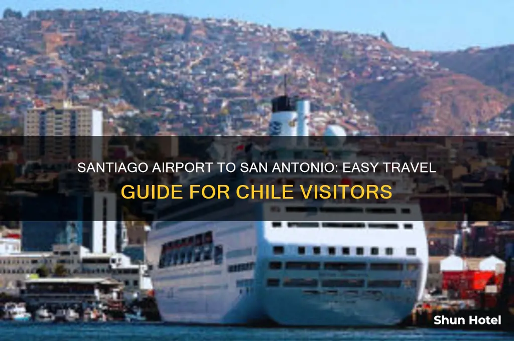 how to get from santiago airport to san antonio chile