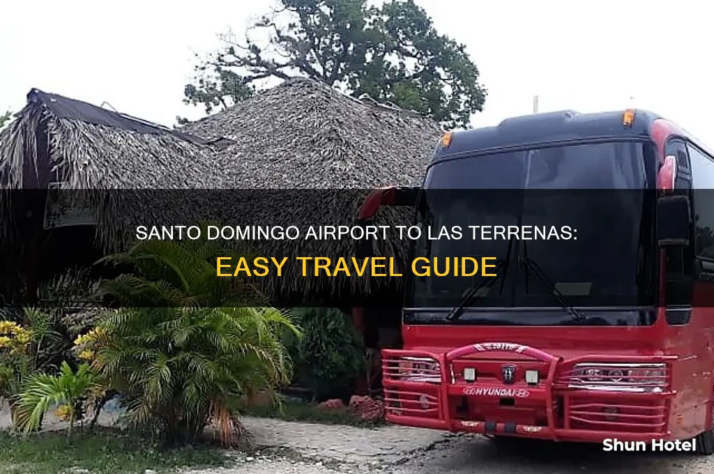 how to get from santo domingo airport to las terrenas