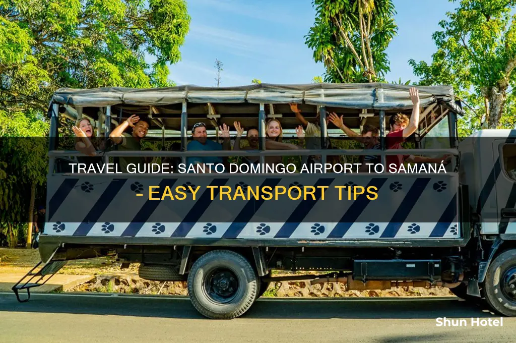 how to get from santo domingo airport to samana