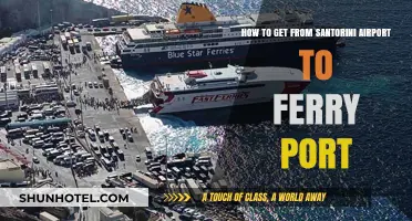 Santorini Airport to Ferry Port: Quick & Easy Transport Guide