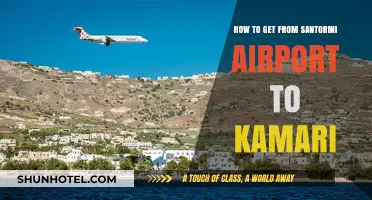 Santorini Airport to Kamari: Easy Transport Options and Tips