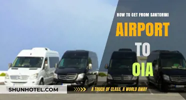 Santorini Airport to Oia: Easy Transport Options & Travel Tips