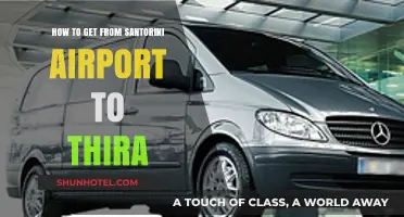 Santorini Airport to Thira: Easy Transport Options & Travel Tips